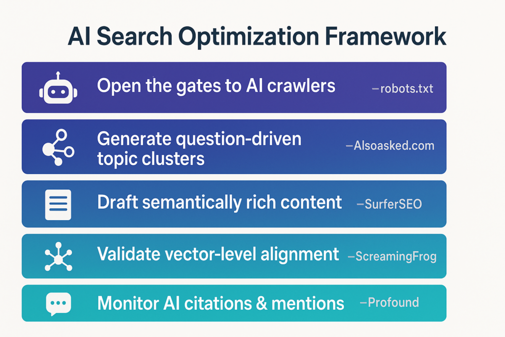 An AI-First Optimization Framework