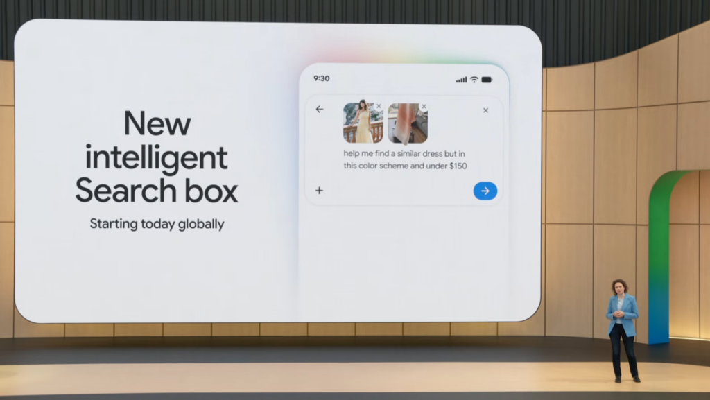 Google, Intelligent Search box, search, Google Search