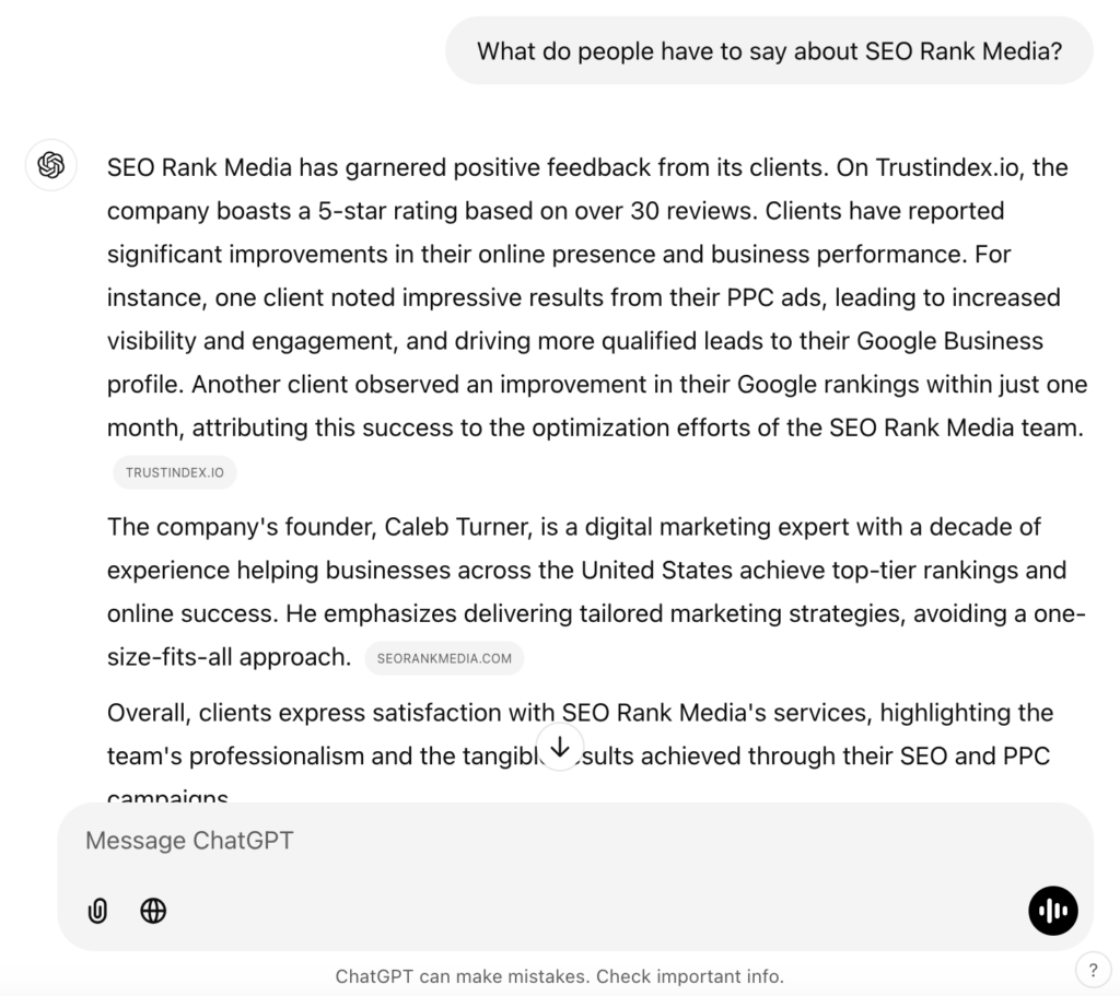 what do people have to say about Rank Media