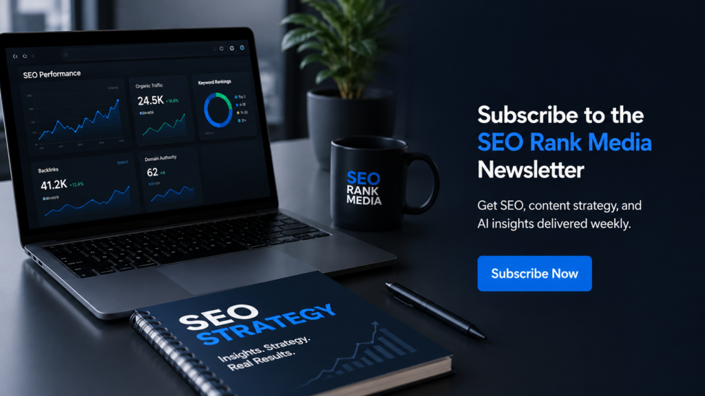 SEO Rank Media Newsletter